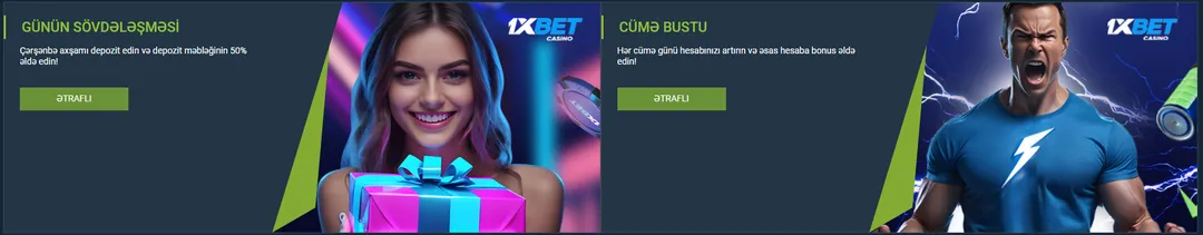 1Xbet Kasino Bonuslar