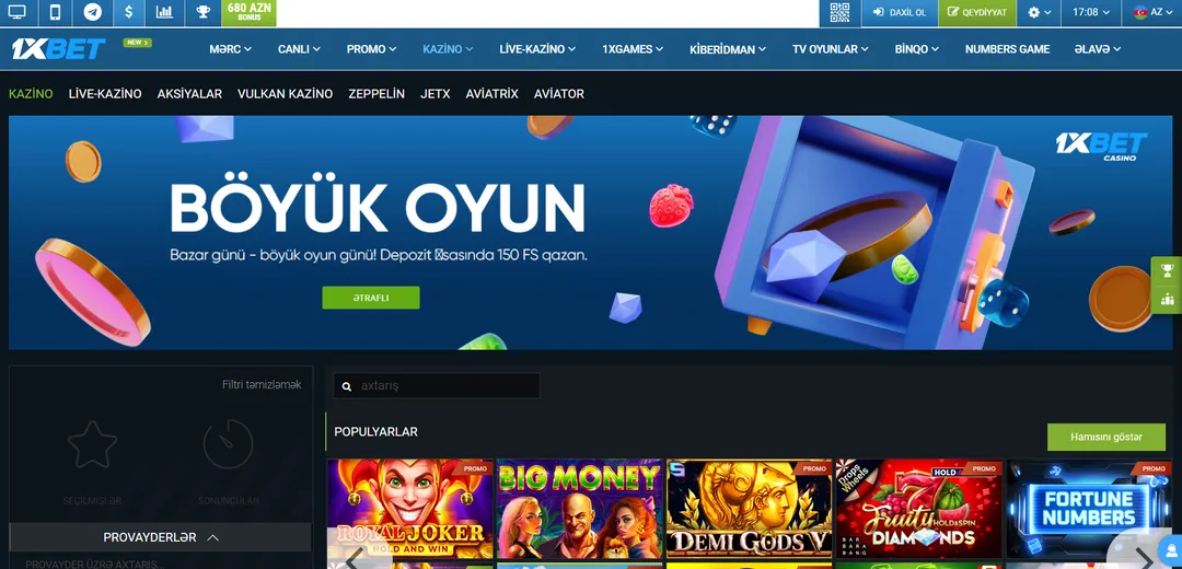 1Xbet Qeydiyyat Təlimatları